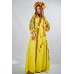 Embroidered Boho Maxi Dress "Fortune" Yellow